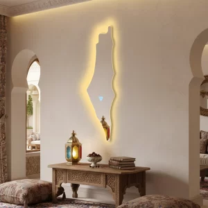 Palestine Map Mirror