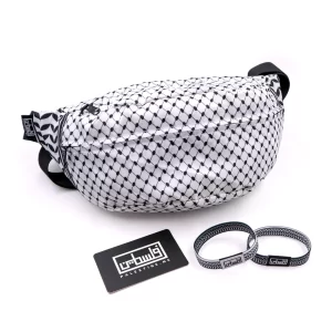 Kuffiyeh Cross Body Bag X Kuffiyeh Wrist Band - 2 Pack