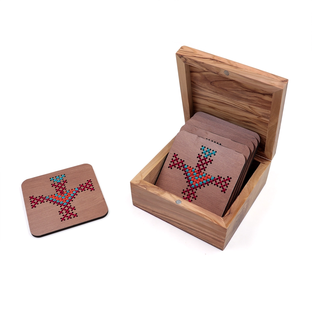 Talleh Embroidery Coasters