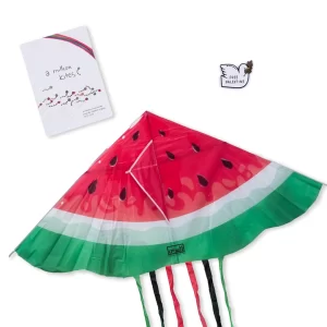 Poem Pocketbook, Kite & Watermelon Pin
