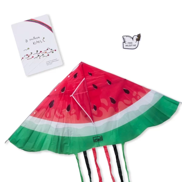 Poem Pocketbook, Kite & Watermelon Pin