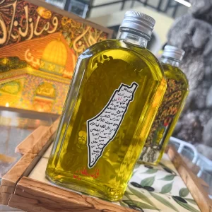 Pure palestinian olive oil bottle palestine.me 01