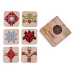 Talleh Embroidery Coasters