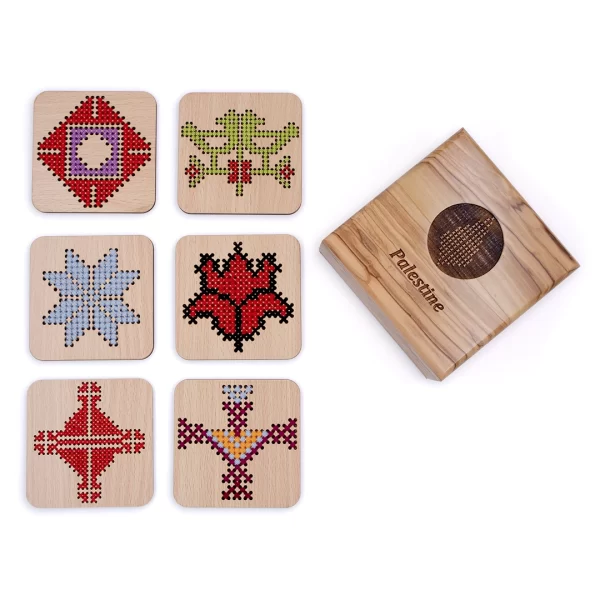 Talleh Embroidery Coasters