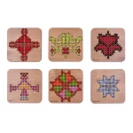 Talleh Embroidery Coasters