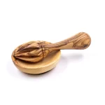 Olive Wood Dish and Lemon Reamer